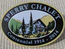 Centennial Pin - Sperry Chalet