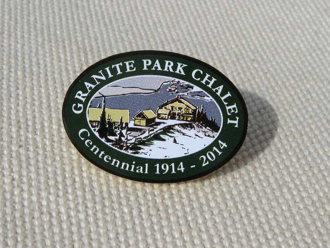 Centennial Pin - Granite Park Chalet - Click Image to Close