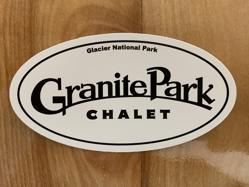 Granite Park Chalet Sticker - Click Image to Close