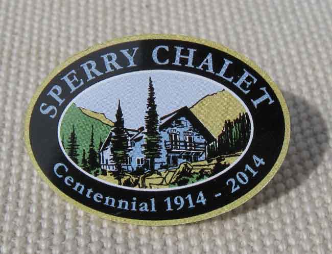 (image for) Centennial Pin - Sperry Chalet - Click Image to Close