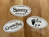 Set of Three Stickers